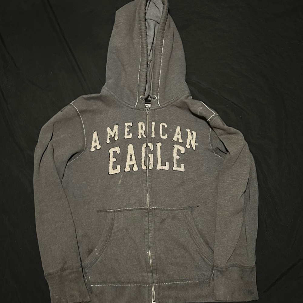 VTG American eagle zip up
